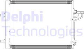 Delphi CF20311 - Kondenzator, klima-Uređaj www.molydon.hr