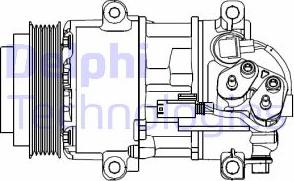 Delphi CS20499 - Kompresor, klima-Uređaj www.molydon.hr