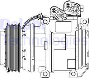 Delphi CS20494 - Kompresor, klima-Uređaj www.molydon.hr