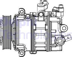 Delphi CS20529 - Kompresor, klima-Uređaj www.molydon.hr