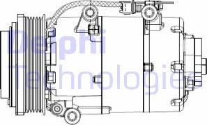 Delphi CS20358 - Kompresor, klima-Uređaj www.molydon.hr