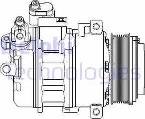 Delphi CS20370 - Kompresor, klima-Uređaj www.molydon.hr