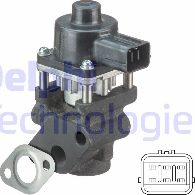 Delphi EG10454-12B1 - EGR ventil www.molydon.hr