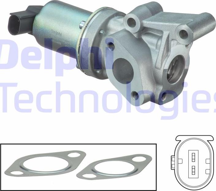 Delphi EG10475-12B1 - EGR ventil www.molydon.hr