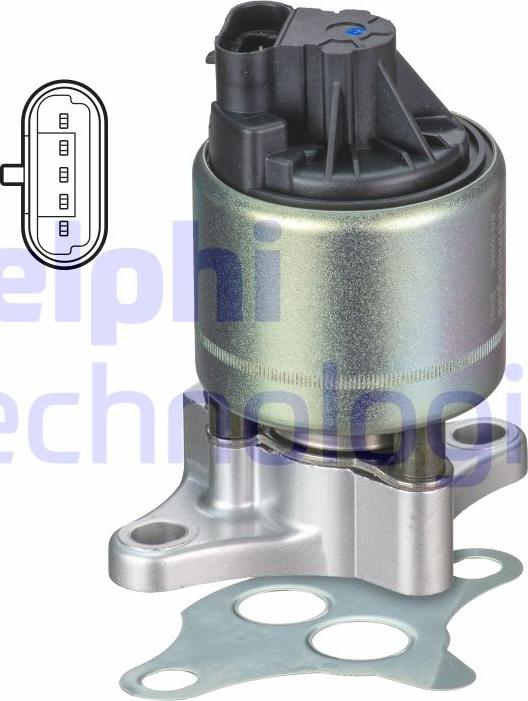 Delphi EG10545-12B1 - EGR ventil www.molydon.hr