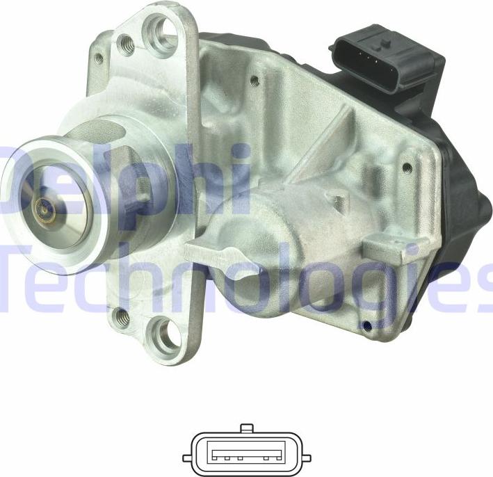 Delphi EG10550-12B1 - EGR ventil www.molydon.hr