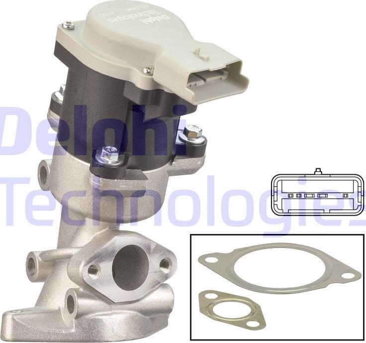 Delphi EG10640-12B1 - EGR ventil www.molydon.hr