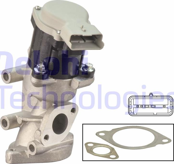 Delphi EG10641-12B1 - EGR ventil www.molydon.hr