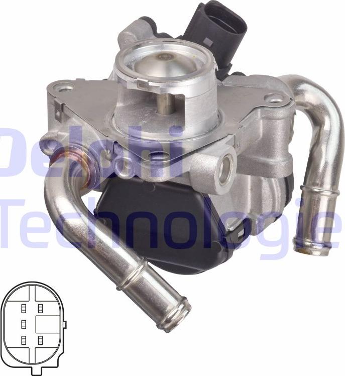 Delphi EG10608-12B1 - EGR ventil www.molydon.hr