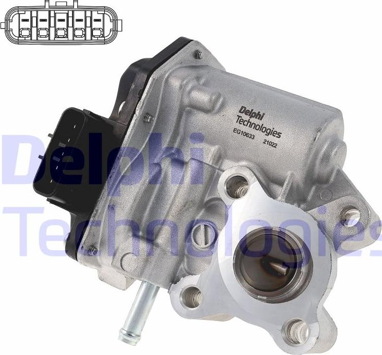 Delphi EG10633-12B1 - EGR ventil www.molydon.hr