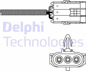 Delphi ES10995-12B1 - Lambda-sonda www.molydon.hr