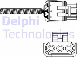 Delphi ES10991-12B1 - Lambda-sonda www.molydon.hr