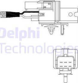 Delphi ES10925-11B1 - Lambda-sonda www.molydon.hr