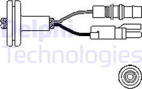 Delphi ES10258-11B1 - Lambda-sonda www.molydon.hr