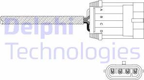 Delphi ES11049-12B1 - Lambda-sonda www.molydon.hr