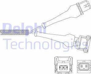 Delphi ES11041-12B1 - Lambda-sonda www.molydon.hr