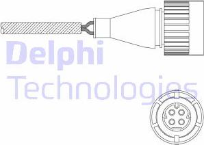 Delphi ES11057-12B1 - Lambda-sonda www.molydon.hr