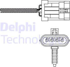 Delphi ES20135-11B1 - Lambda-sonda www.molydon.hr