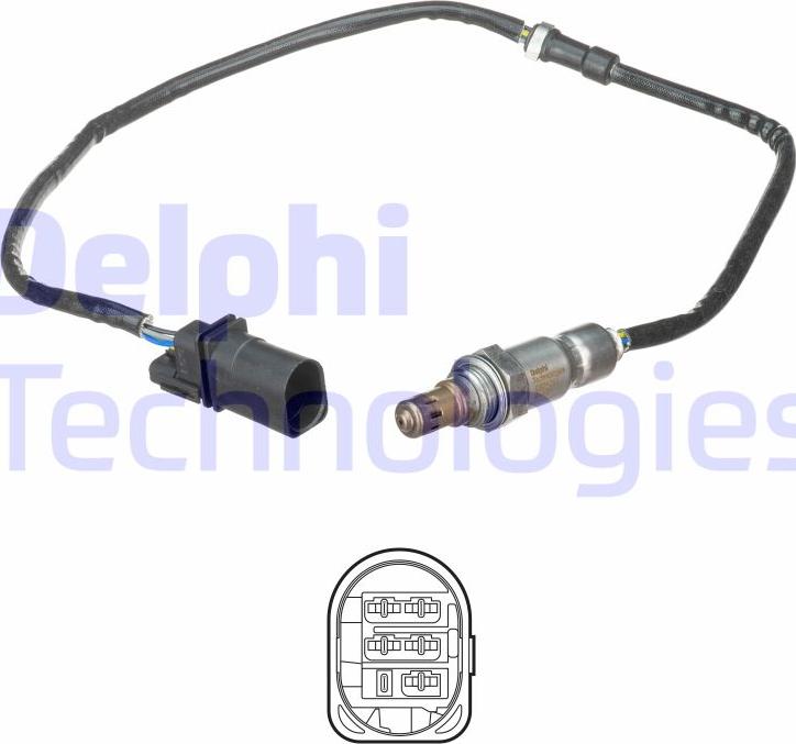 Delphi ES21091-12B1 - Lambda-sonda www.molydon.hr