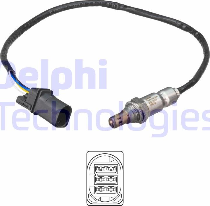 Delphi ES21056-12B1 - Lambda-sonda www.molydon.hr