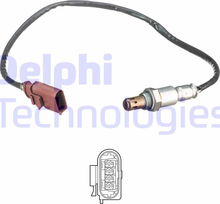 Delphi ES21089-12B1 - Lambda-sonda www.molydon.hr