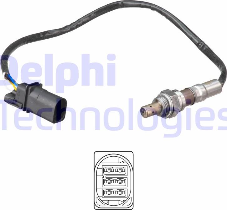 Delphi ES21149-12B1 - Lambda-sonda www.molydon.hr