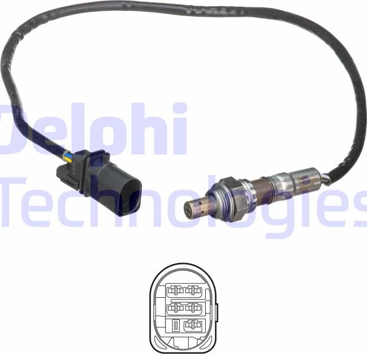 Delphi ES21145-12B1 - Lambda-sonda www.molydon.hr