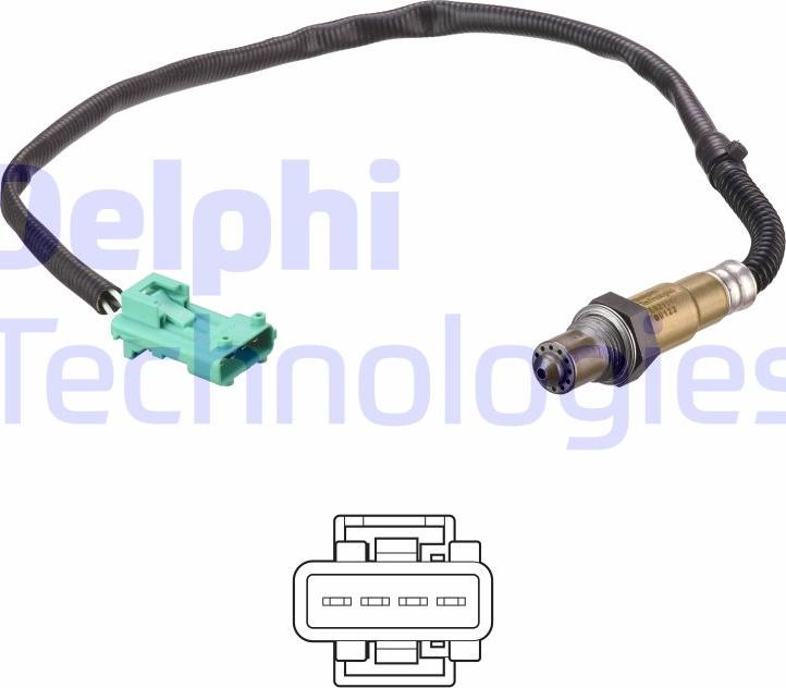 Delphi ES21147-12B1 - Lambda-sonda www.molydon.hr