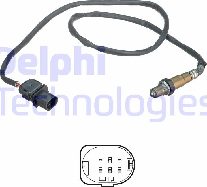 Delphi ES21110-12B1 - Lambda-sonda www.molydon.hr