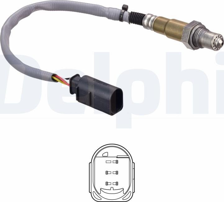 Delphi ES21133-18B1 - Lambda-sonda www.molydon.hr