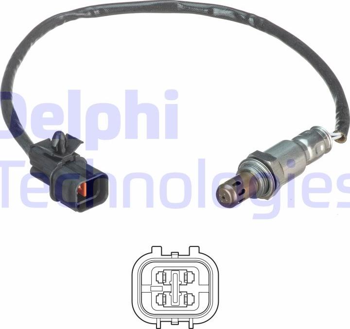 Delphi ES21137-12B1 - Lambda-sonda www.molydon.hr