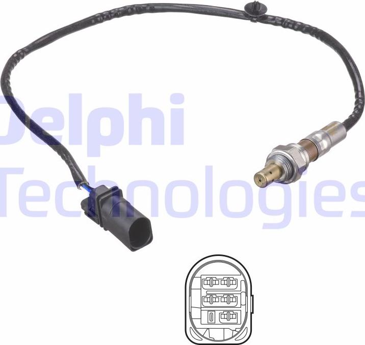 Delphi ES21179-12B1 - Lambda-sonda www.molydon.hr