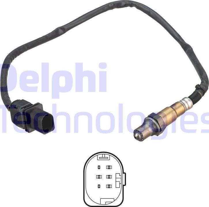 Delphi ES21293-12B1 - Lambda-sonda www.molydon.hr