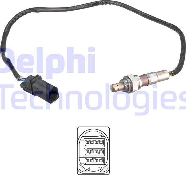 Delphi ES21219-12B1 - Lambda-sonda www.molydon.hr