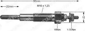 Delphi HDS272 - Grijač za paljenje www.molydon.hr