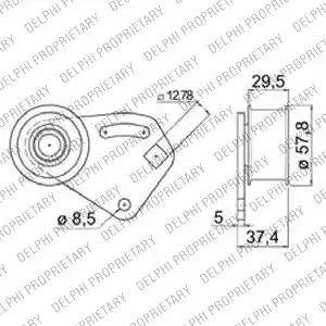 Delphi KDB181 - Komplet zupčastog remena www.molydon.hr