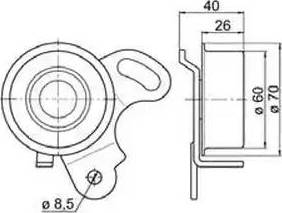 Delphi KDB130 - Komplet zupčastog remena www.molydon.hr