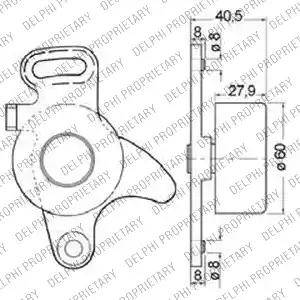 Delphi KDB133 - Komplet zupčastog remena www.molydon.hr