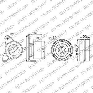 Delphi KDB245 - Komplet zupčastog remena www.molydon.hr