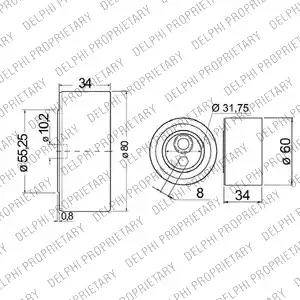 Delphi KDB277 - Komplet zupčastog remena www.molydon.hr