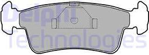 Delphi LP969 - Komplet Pločica, disk-kočnica www.molydon.hr