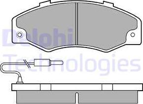 Delphi LP489 - Komplet Pločica, disk-kočnica www.molydon.hr