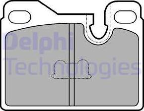 Delphi LP486 - Komplet Pločica, disk-kočnica www.molydon.hr