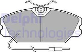 Delphi LP542 - Komplet Pločica, disk-kočnica www.molydon.hr