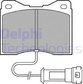 Delphi LP556 - Komplet Pločica, disk-kočnica www.molydon.hr