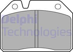 Delphi LP55 - Komplet Pločica, disk-kočnica www.molydon.hr