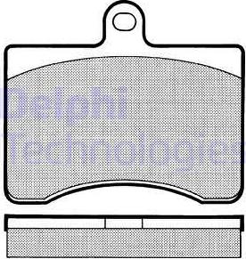 Delphi LP513 - Komplet Pločica, disk-kočnica www.molydon.hr