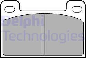 Delphi LP537 - Komplet Pločica, disk-kočnica www.molydon.hr