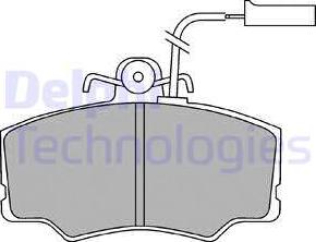 Delphi LP692 - Komplet Pločica, disk-kočnica www.molydon.hr