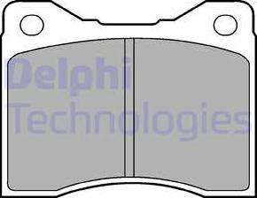 Delphi LP60 - Komplet Pločica, disk-kočnica www.molydon.hr